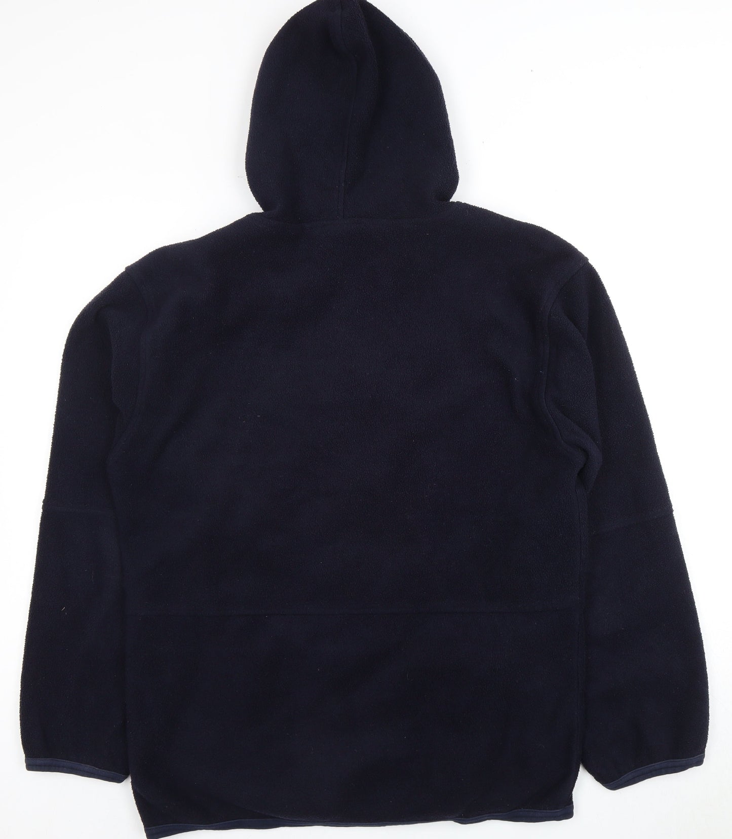 Asics Men's Blue XL Fleece Jacket with Hood