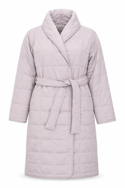 Womens UK Size S FatFace Purple Quilted Coat