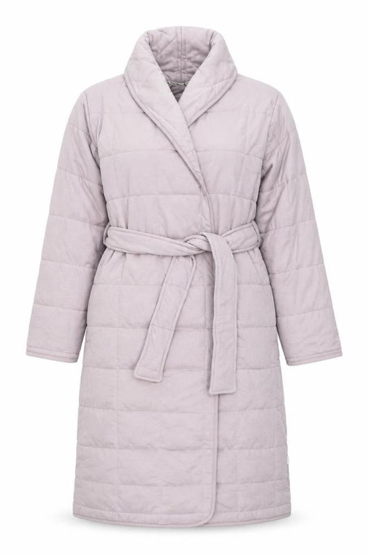 Womens UK Size S FatFace Purple Quilted Coat