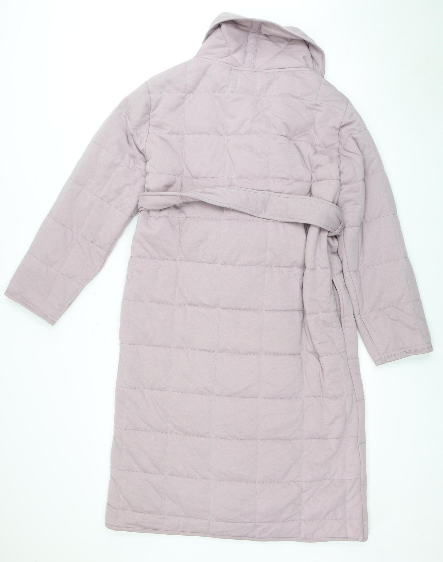 Womens UK Size S FatFace Purple Quilted Coat