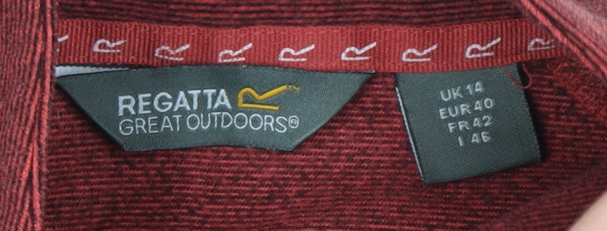 Womens UK Size 14 Regatta Red Basic Jacket