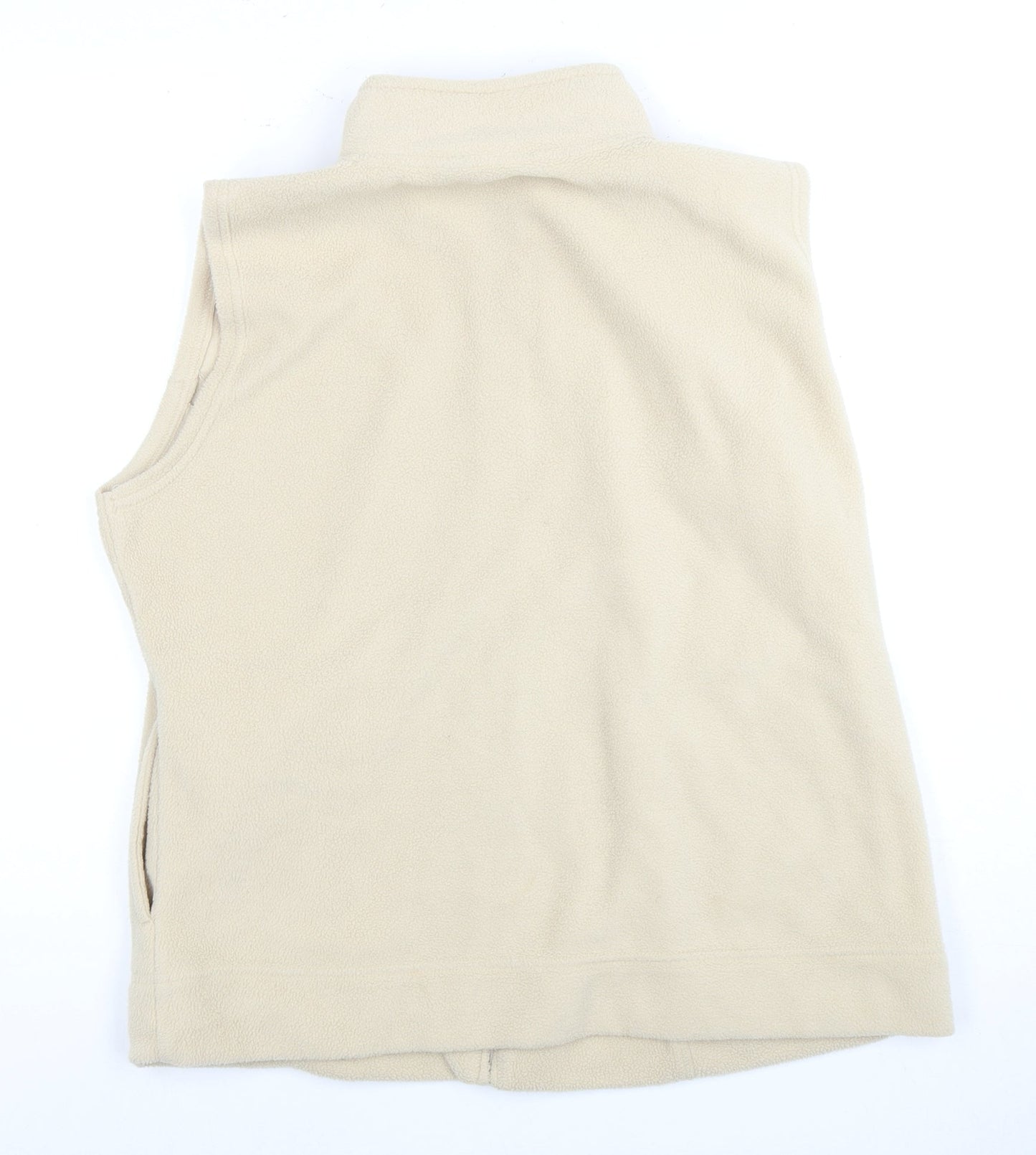 Lyle Beige Fleece Waistcoat, Size L, Unisex, Casual