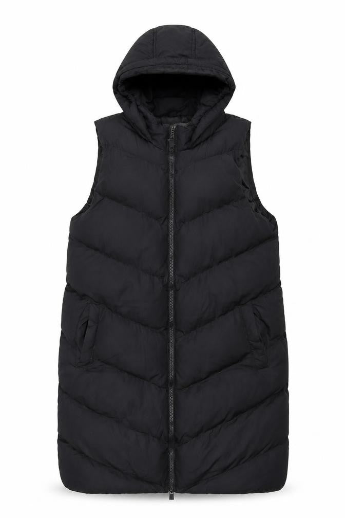 Womens UK Size L French Connection Black Puffer Jacket