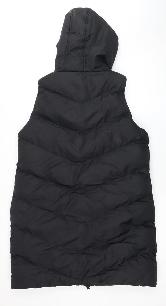 French Connection Women's Black Puffer Jacket L