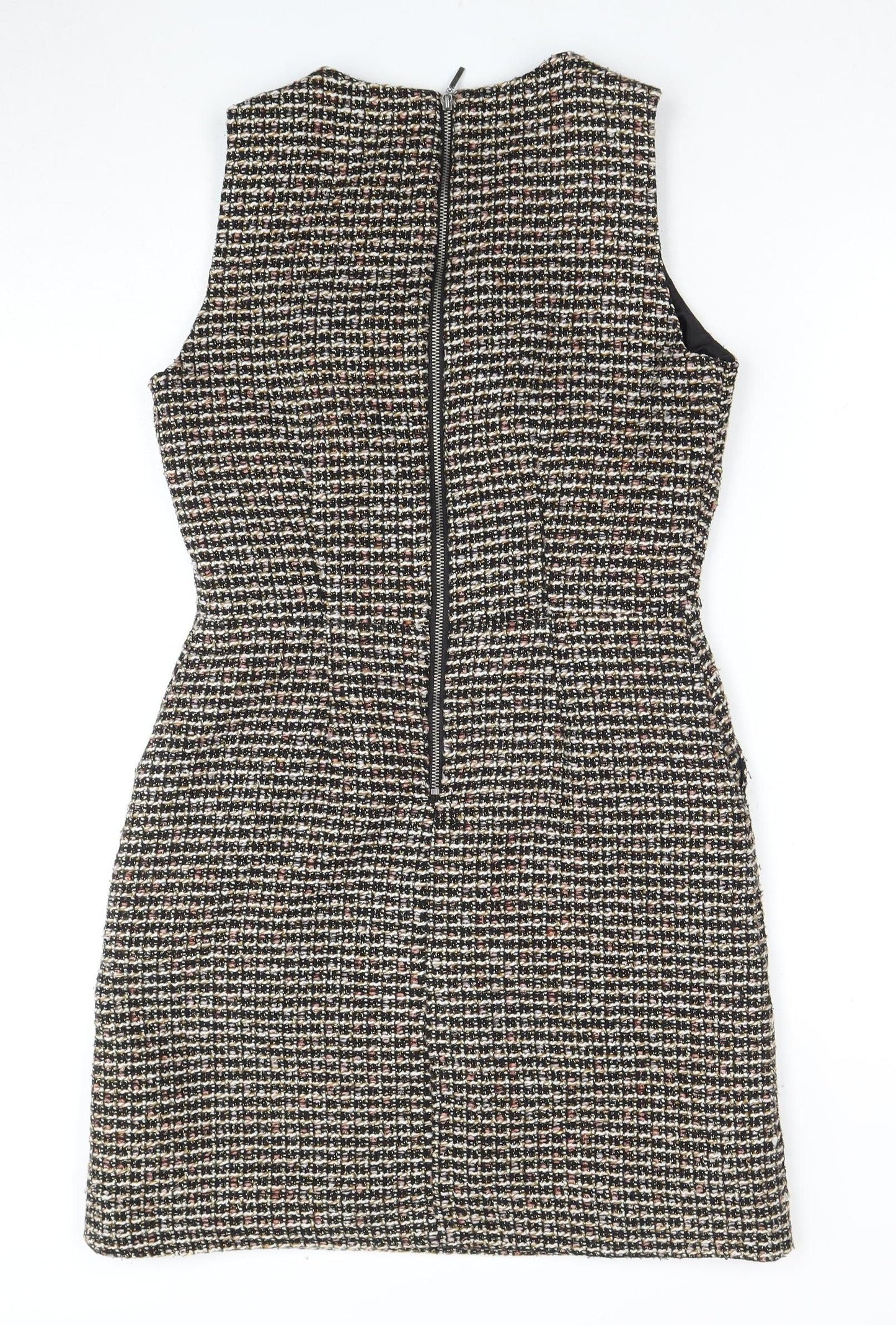 Warehouse Women's Multicoloured Check Pencil Dress
