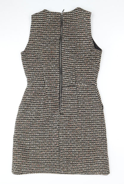 Warehouse Women's Multicoloured Check Pencil Dress