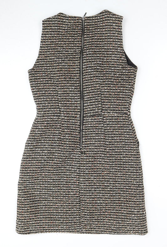 Warehouse Women's Multicoloured Check Pencil Dress