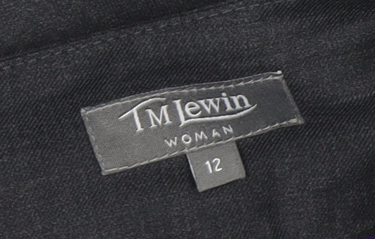 TM Lewin Women's Black Pencil Skirt Size 12