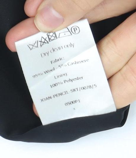 TM Lewin Women's Black Pencil Skirt Size 12