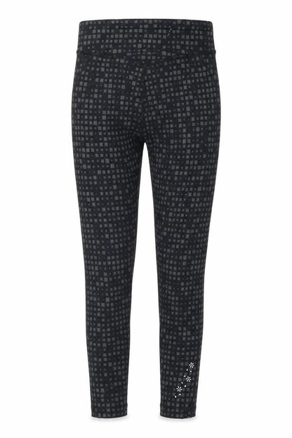 Womens UK Size 6 USA Pro Slim Fit Leggings Black Trousers
