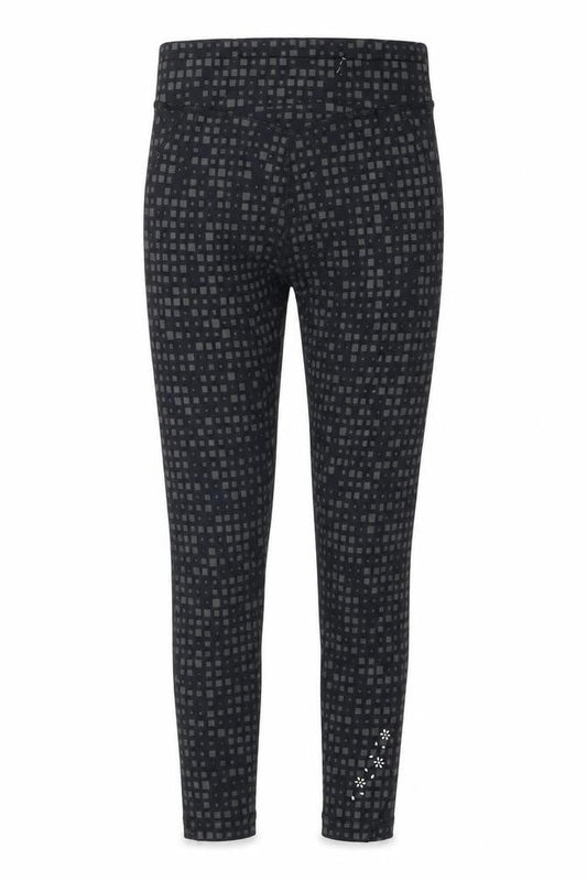 Womens UK Size 6 USA Pro Slim Fit Leggings Black Trousers