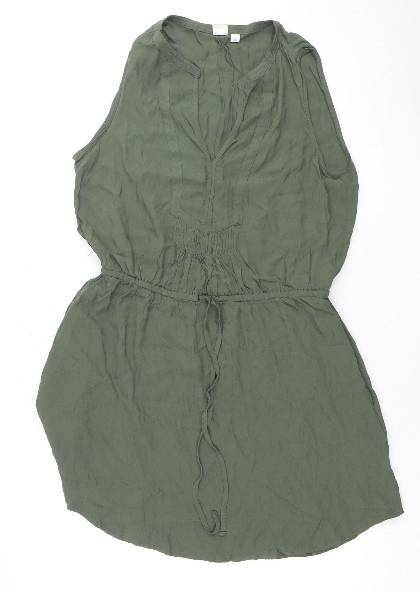 GAP Green Sleeveless Dress M for Women