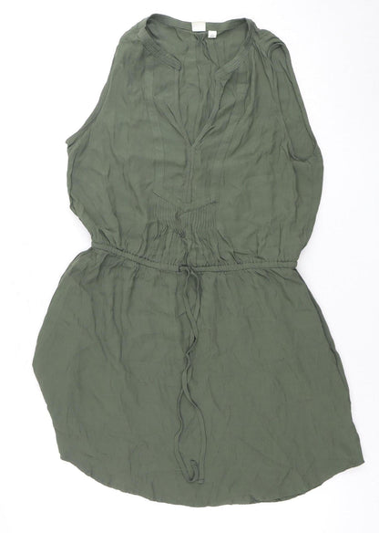GAP Green Sleeveless Dress M for Women