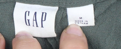 GAP Green Sleeveless Dress M for Women