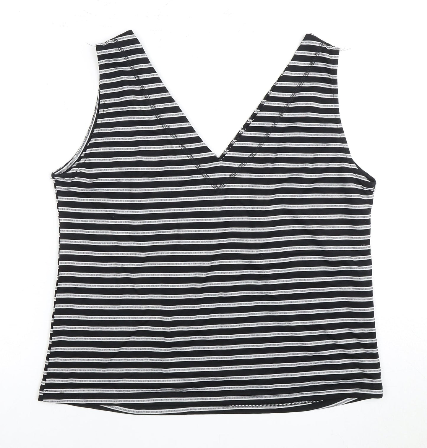 Womens UK Size 14 Warehouse Black Camisole Tank