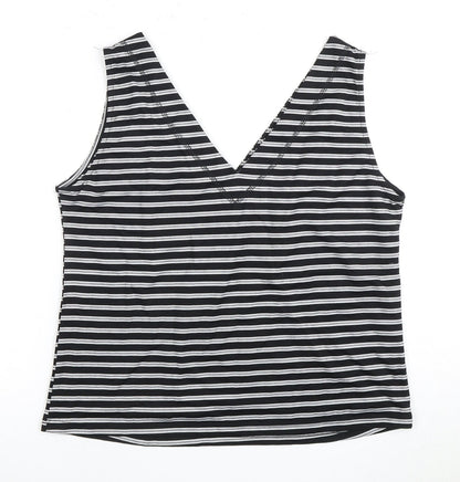 Womens UK Size 14 Warehouse Black Camisole Tank