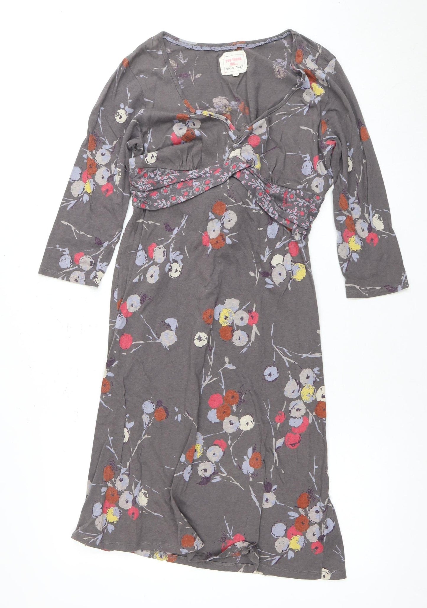 You Found Me Women's 12 Multicoloured Wrap Dress