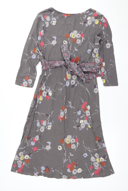 You Found Me Women's 12 Multicoloured Wrap Dress