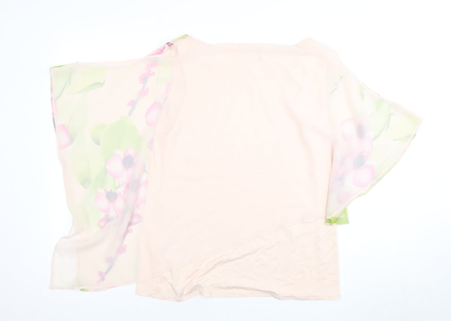 Womens UK Size M Wallis Multicoloured Basic Blouse