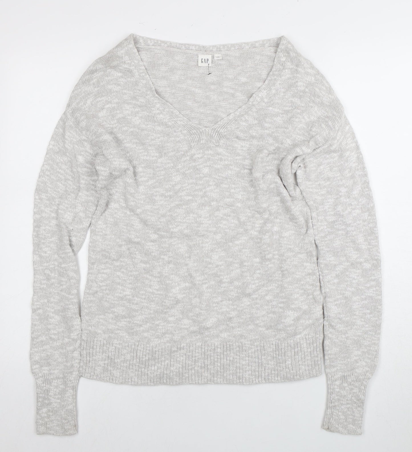 Womens UK Size XS Gap Grey Pullover Jumper