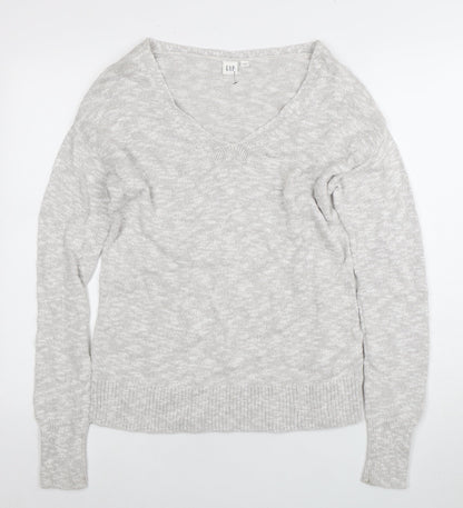 Womens UK Size XS Gap Grey Pullover Jumper