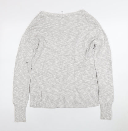 Womens UK Size XS Gap Grey Pullover Jumper