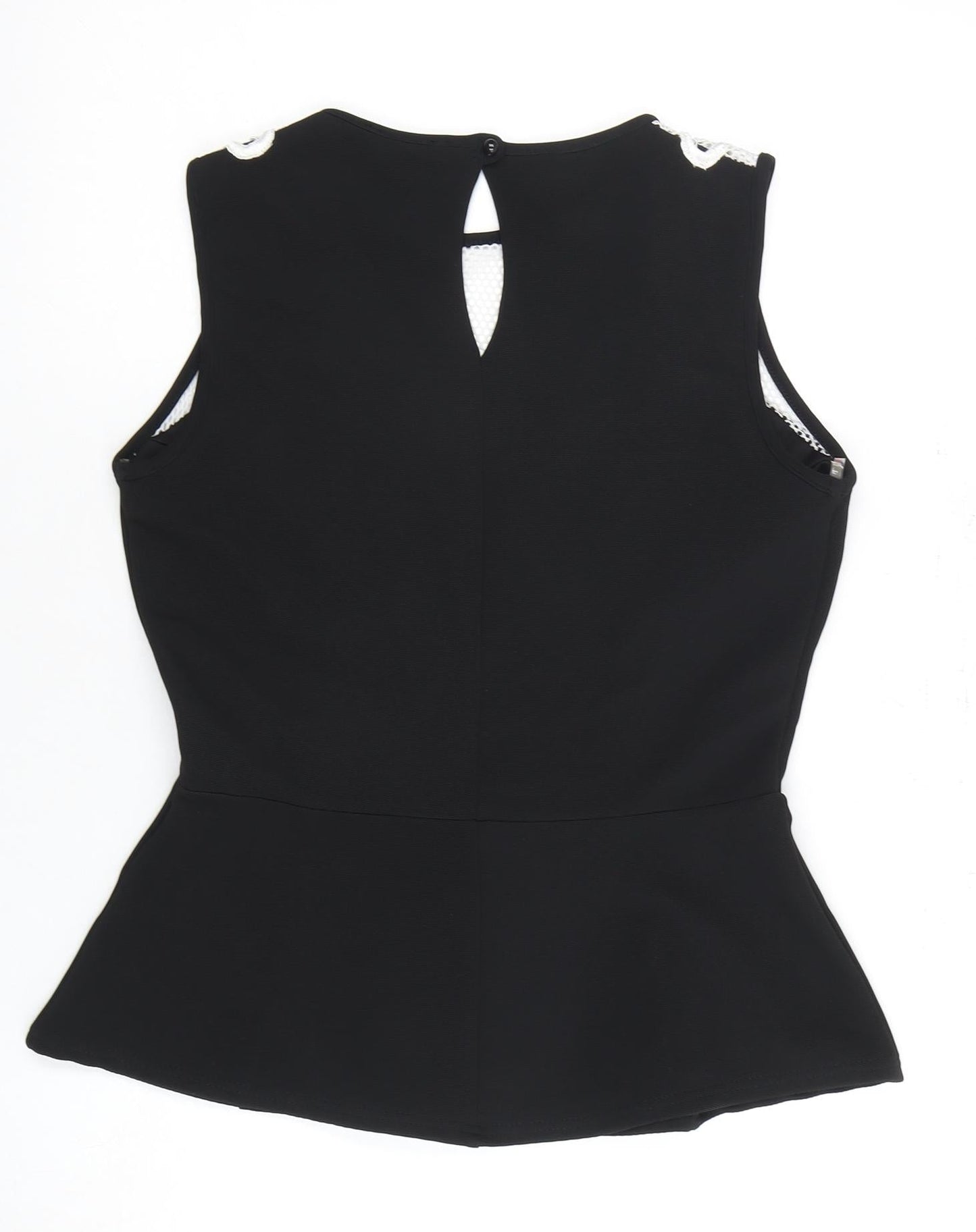 Womens UK Size 10 Lipsy London Black Camisole Blouse