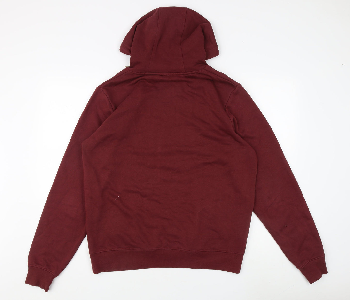 Alpine Pro Unisex Red Pullover Hoodie, Large