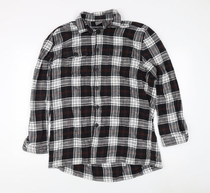 Womens UK Size S ASOS Multicoloured Basic Button-Up