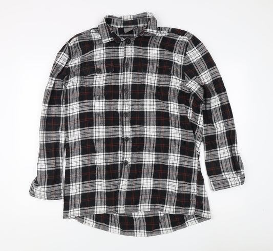 Womens UK Size S ASOS Multicoloured Basic Button-Up