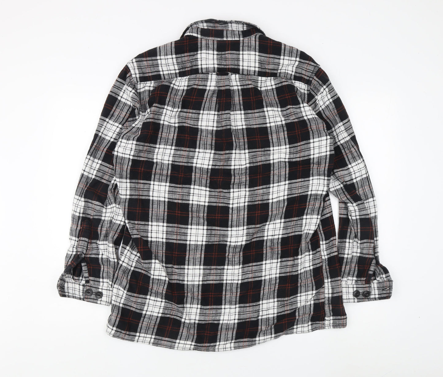 Womens UK Size S ASOS Multicoloured Basic Button-Up