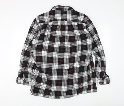 Womens UK Size S ASOS Multicoloured Basic Button-Up