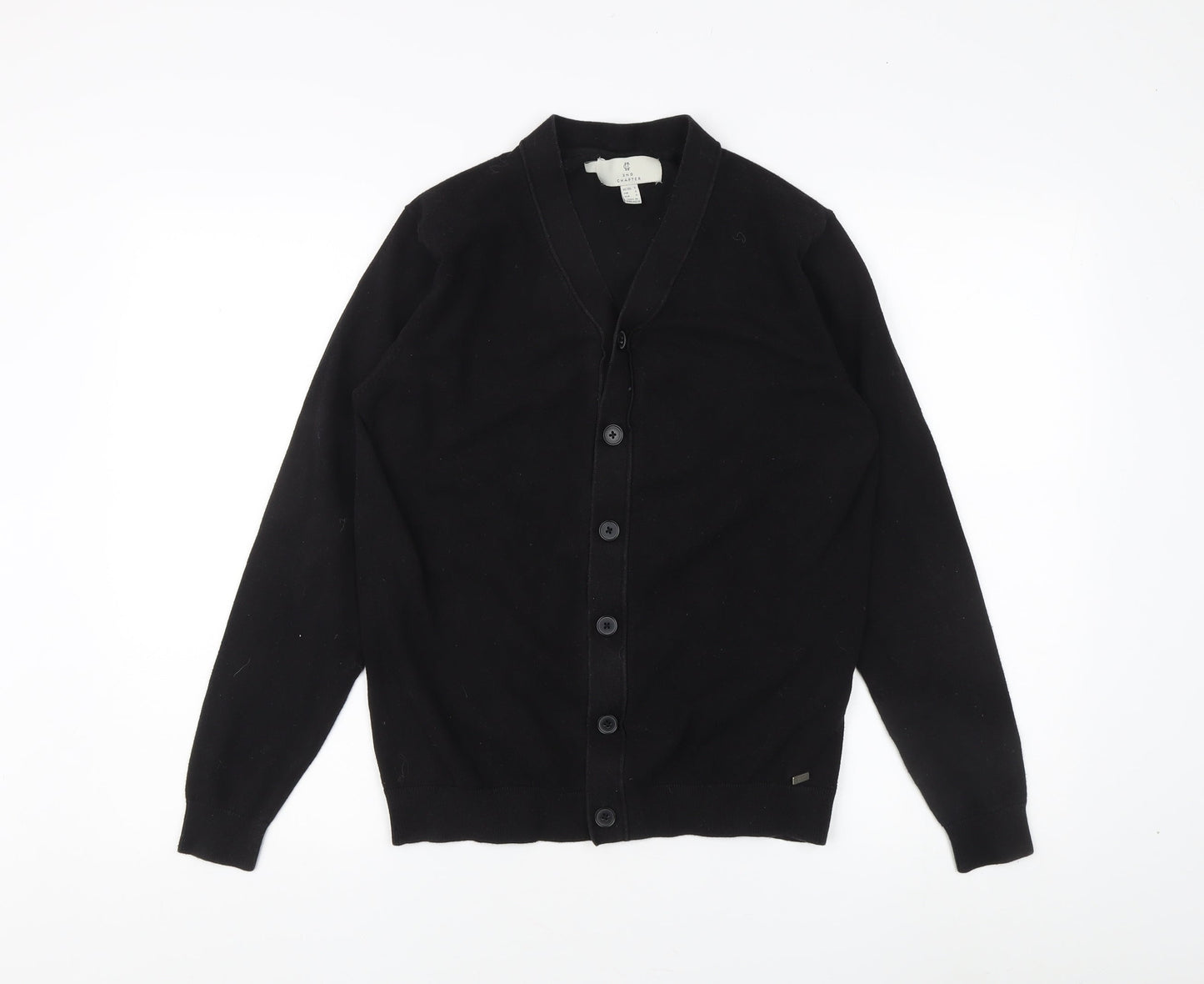 2nd Chapter Black Cardigan, Unisex, S, Classic Style