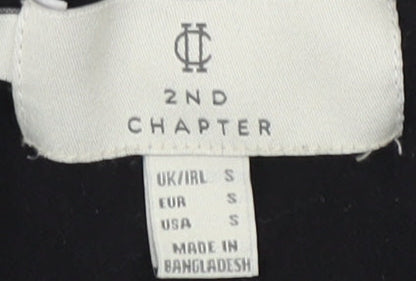 2nd Chapter Black Cardigan, Unisex, S, Classic Style