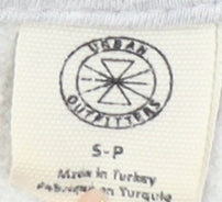 Urban Outfitters Grey Men's Logo Sweatshirt S