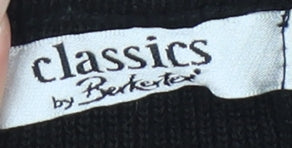 Womens UK Size 14 Berketex Black Cardigan Jumper