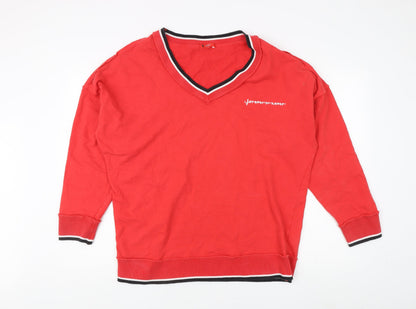 Womens UK Size 18 NEXT Red Pullover Sweatshirt