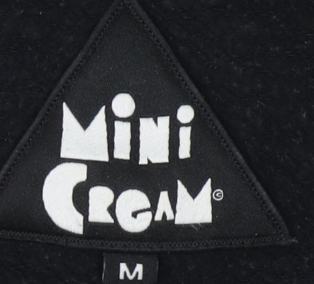 Mini Cream Women's Black Pullover Sweatshirt M