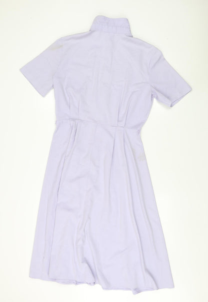 Marks and Spencer Women’s Purple Shirt Dress Size 14