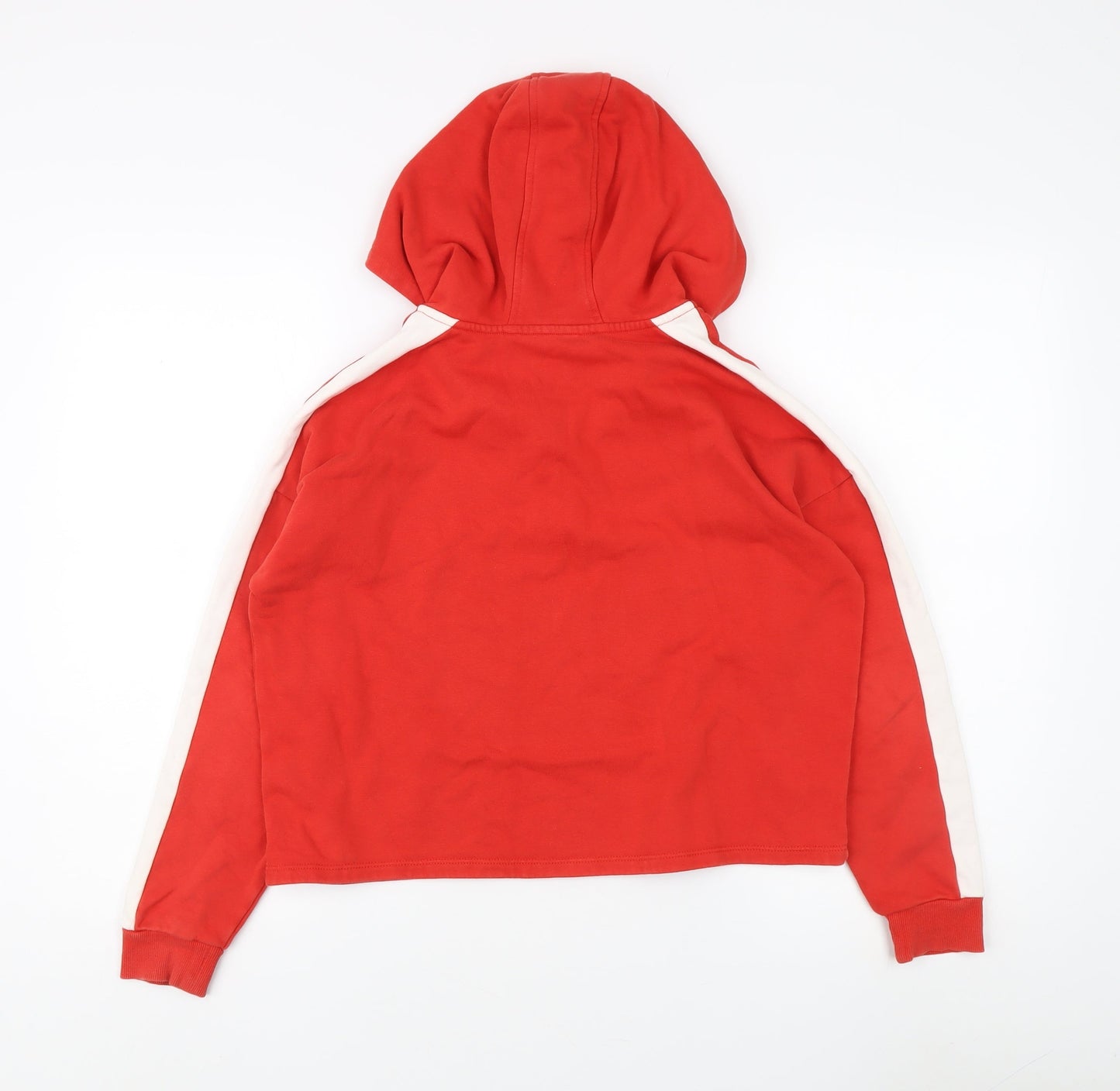 Marks and Spencer Girls Red Full Zip Hoodie 12-13 Years