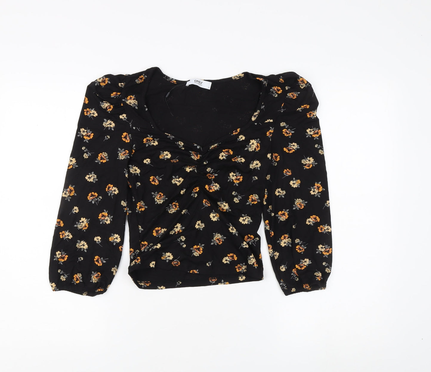 Womens UK Size S Only Black Blouse Blouse