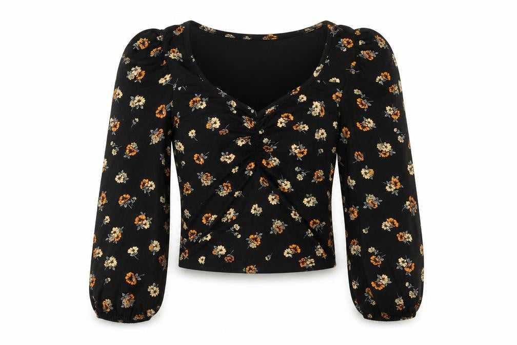 Womens UK Size S Only Black Blouse Blouse