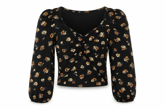 Womens UK Size S Only Black Blouse Blouse