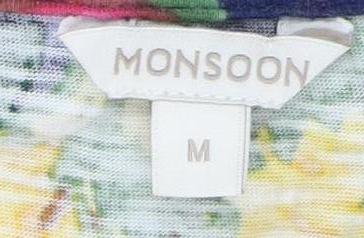 Monsoon Women's Floral Cap Sleeve Dress M