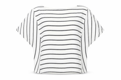 Zara Women's White Striped Blouse XS Relaxed Fit