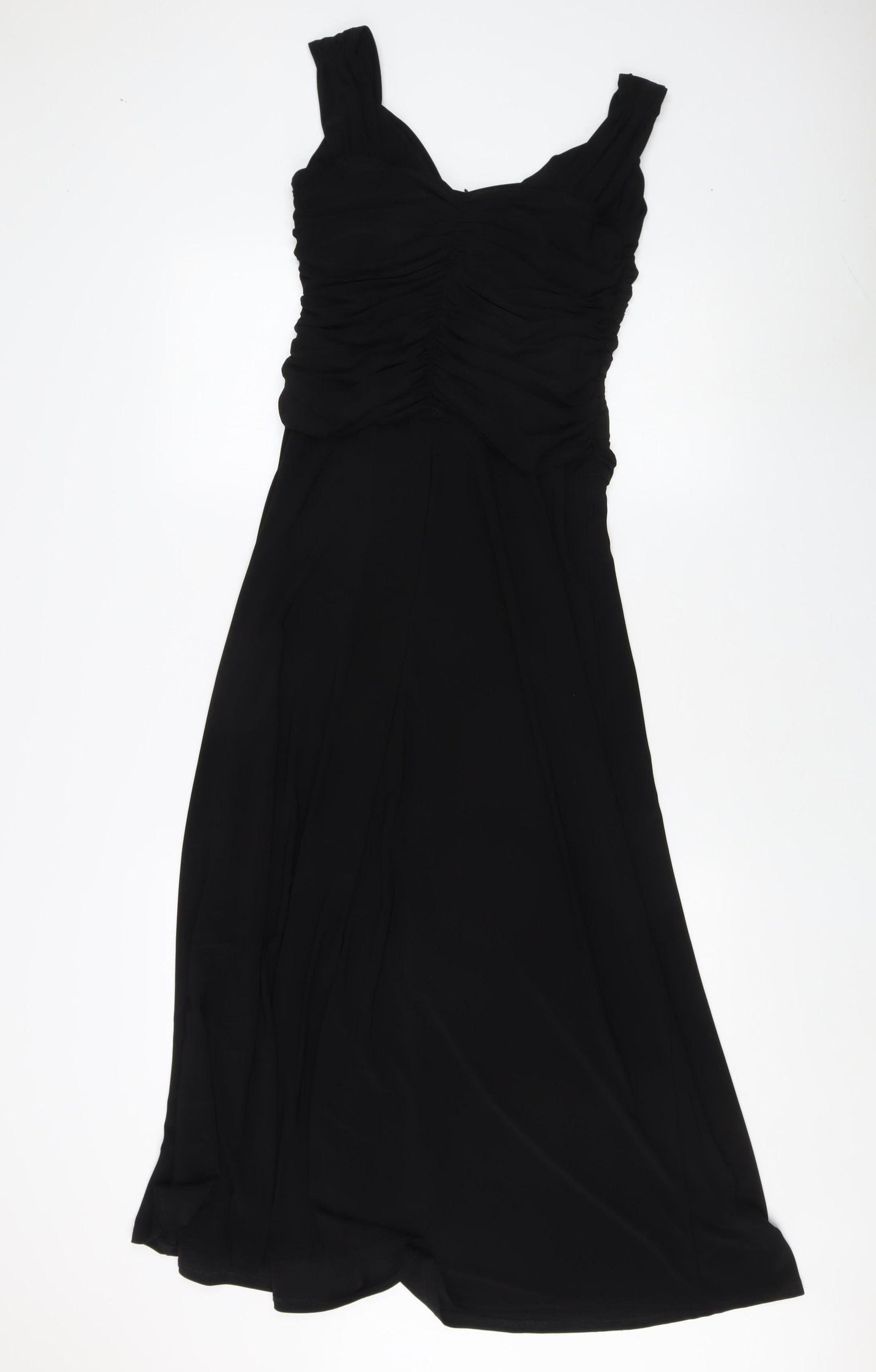 Anne Smith Black Sleeveless Dress Women Size 12