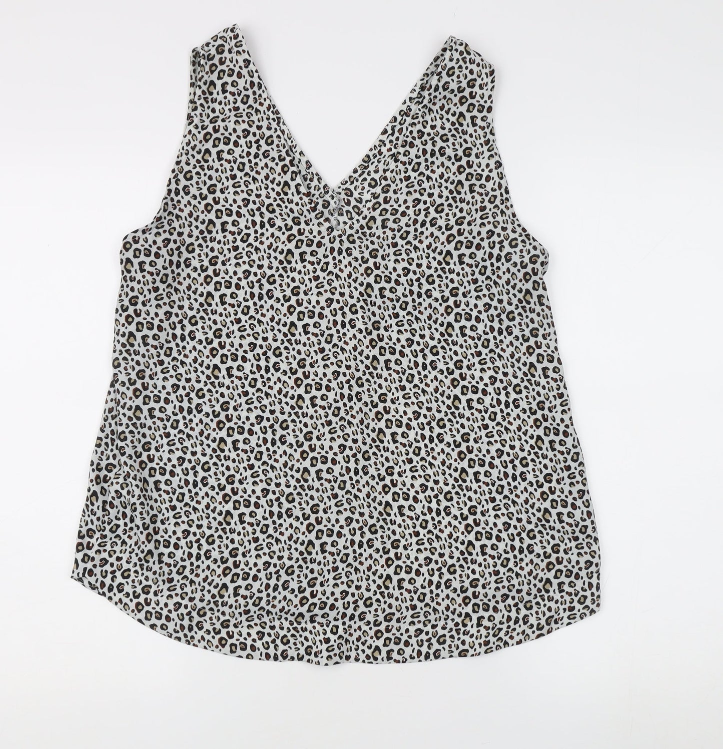 Womens UK Size 14 Marks and Spencer Multicoloured Basic Tank