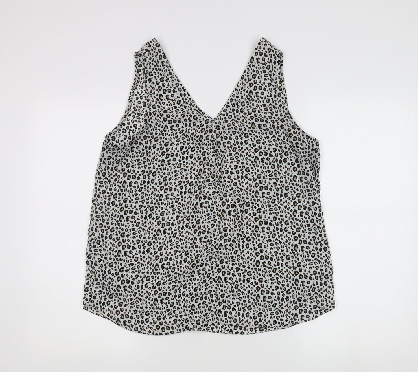 Womens UK Size 14 Marks and Spencer Multicoloured Basic Tank