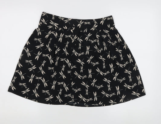 Next Women's Black Pleated Skirt, Size 10, Casual Wear