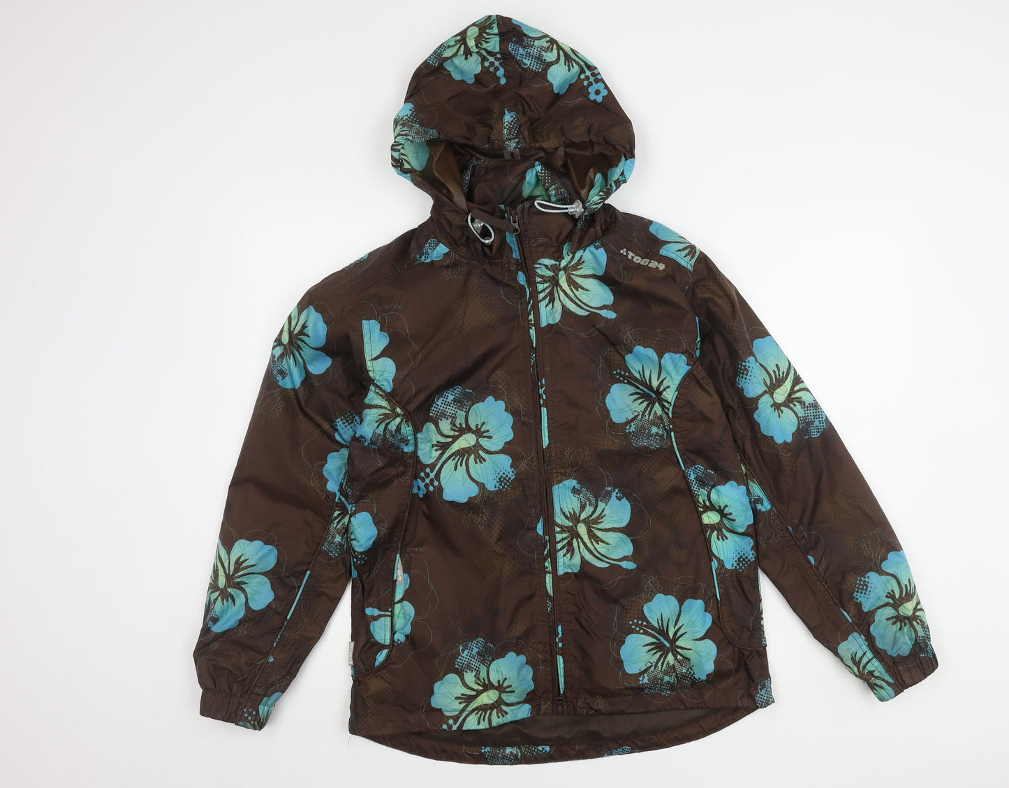 Womens UK Size 10 TOG 24 Brown Rain Coat